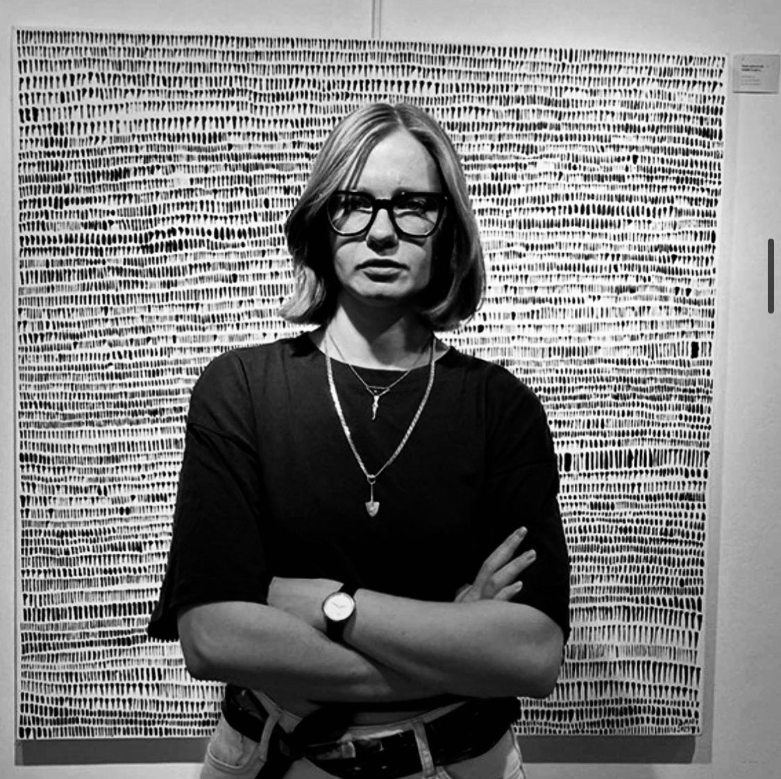 Portrait of Olha Dovhan-Levytska, who works in the Artist style (Lviv, Ukraine) Photo 1 of 1.