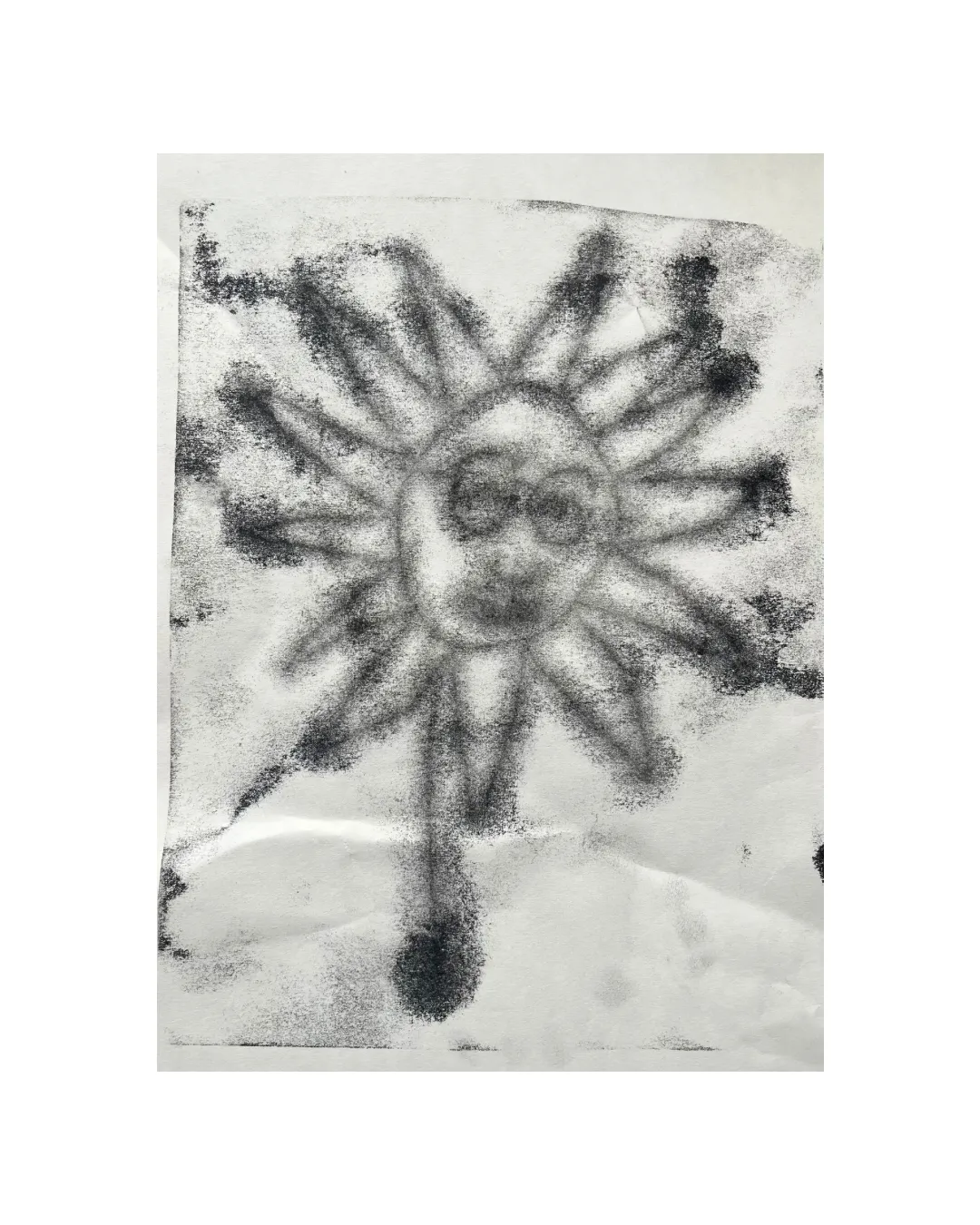 Image of Сонях з окулярами by Olha Dovhan-Levytska, size: A4, made of monotype, Graphics medium, from Lviv, priced at $50
