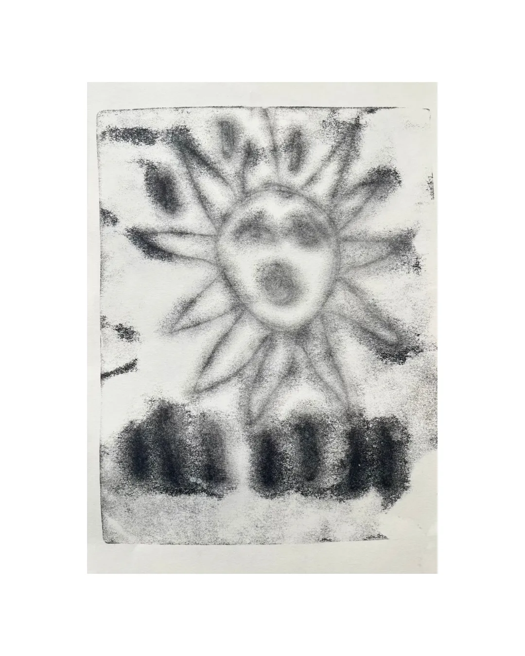 Image of Сонях кричав by Olha Dovhan-Levytska, size: A4, made of monotype, Graphics medium, from Lviv, priced at $50